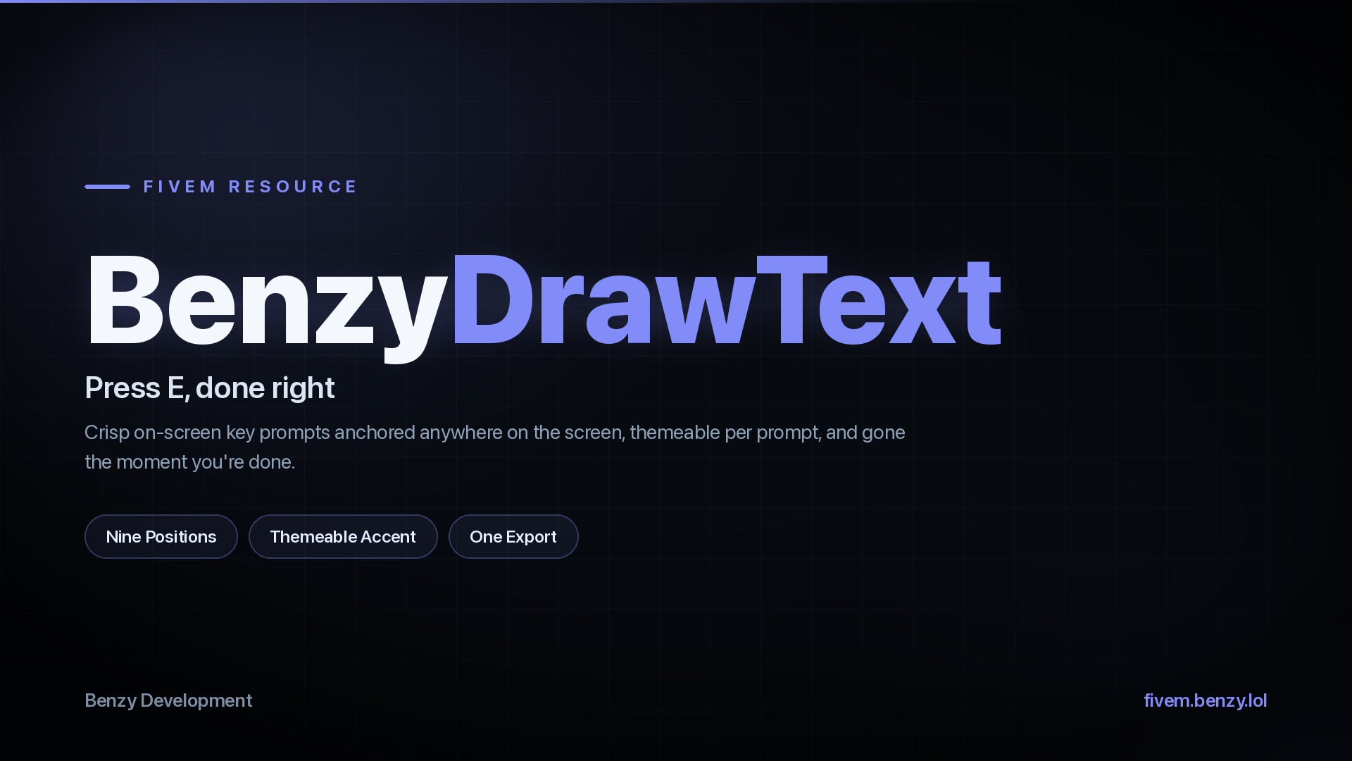 BenzyDrawText