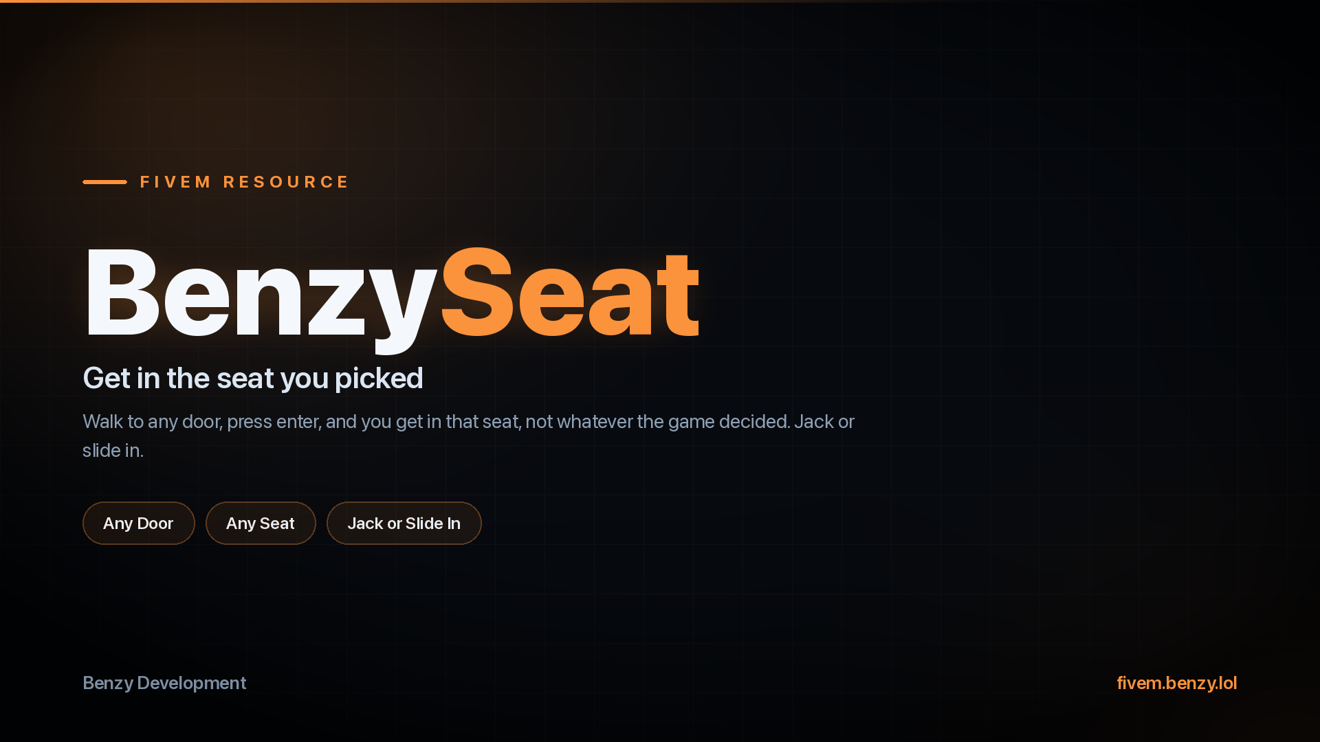 BenzySeat